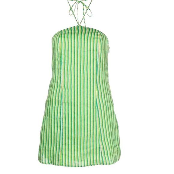 Faithfull the Brand Dresses & Skirts - NWT Faithfulll the Brand Bau Bau stripe-print Mini Linen dress Size USA 8
